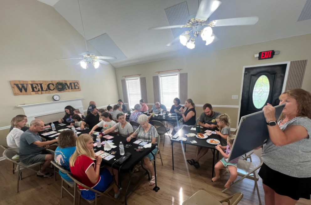 Bingo Night — July 2025 in the clubhouse