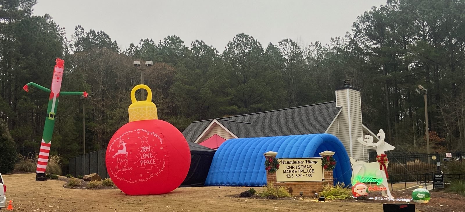 Christmas Marketplace at Westminister Village clubhouse